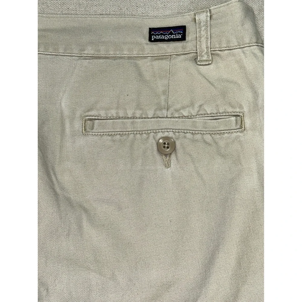 PATAGONIA‎ Men's 40 Khaki Chino Pants Light Canvas Organic Cotton Work Outdoor